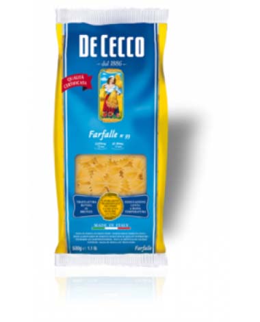 FARFALLE nº93 (500g X 24) DE CECCO