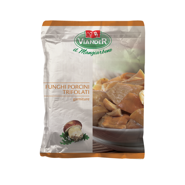 FUNGHI CHAMPIÑONES TRIFOLATI BOLSA (1,85KG X 12)  VIANDER