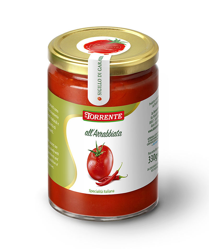 SUGHI PRONTI ARRABBIATA (330GR X 6) - TORRENTE