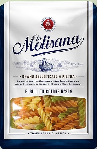 [601902] FUSILLI TRICOLORE LA MOLISANA 24x500g