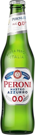 [133807] ALCOHOL FREE - BIRRA NASTRO AZZURRO 0,0% (33CL x 24UDS)