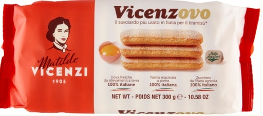 [800009] BISCOTTI SAVOIARDI VICENZI GR.300